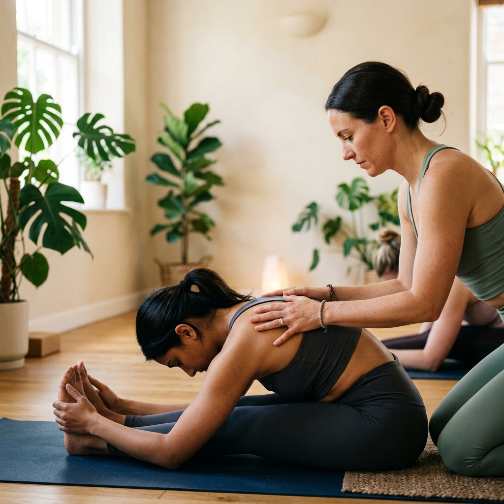 Instructor training and alignment adjustment in studio